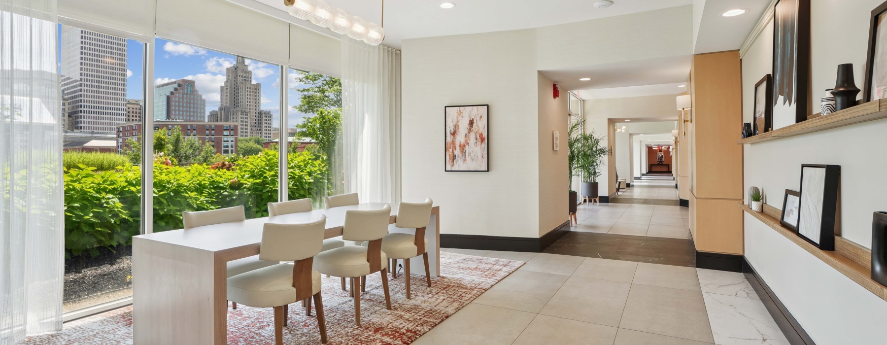 Terrace view co-working space