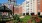 Large courtyard with landscaping 